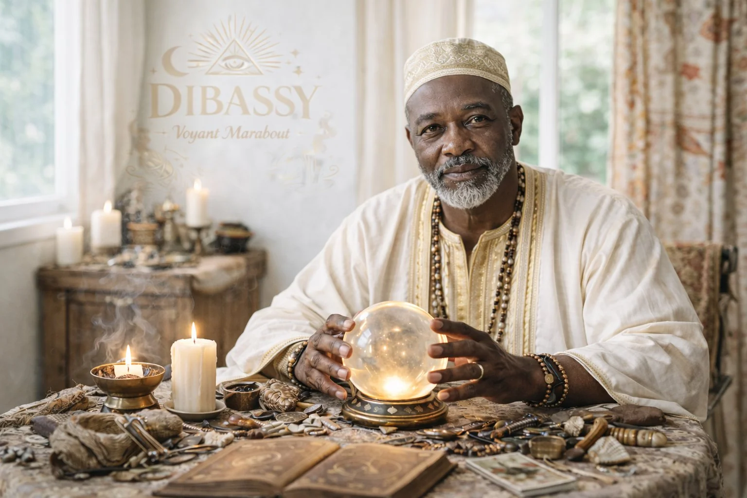 Maître Dibassy, voyant marabout d'origine guinéenne, 15 ans d'expérience en Île-de-France